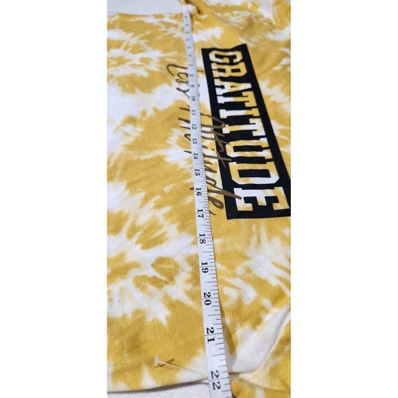 Hibryd Apparel LongSleeve Blouse Size Large Logo "Gratitude Less Altitude" B10 - Picture 6 of 8